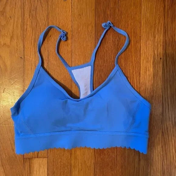 NEW BALANCE | blue sports bra S - Picture 1 of 4